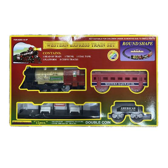 قطار بازی مدل کلاسیک ایستگاه دار Western Express