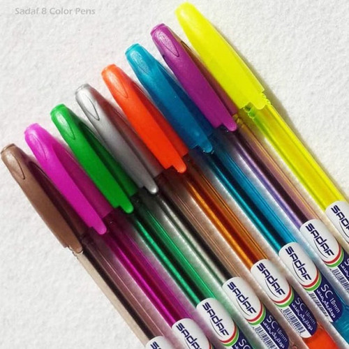 خودکار 8 رنگ صدف مدل SC (Fashion Color Pen)
